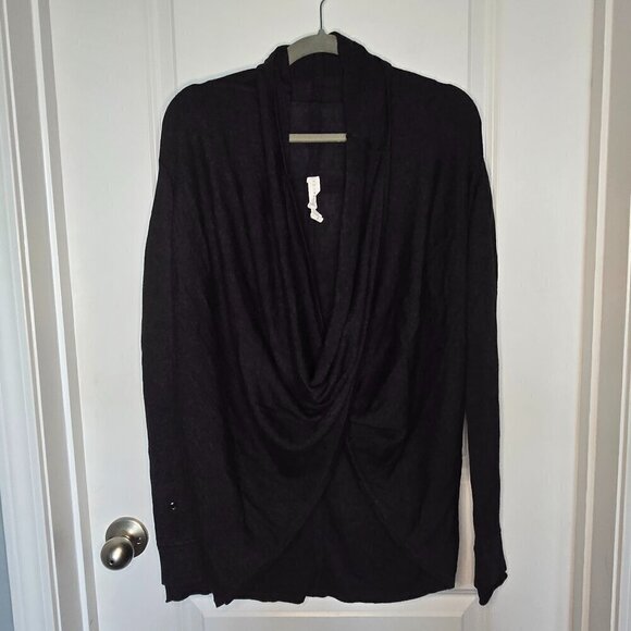 Lululemon Iconic Sweater Wrap - 10 Black - Picture 3 of 6